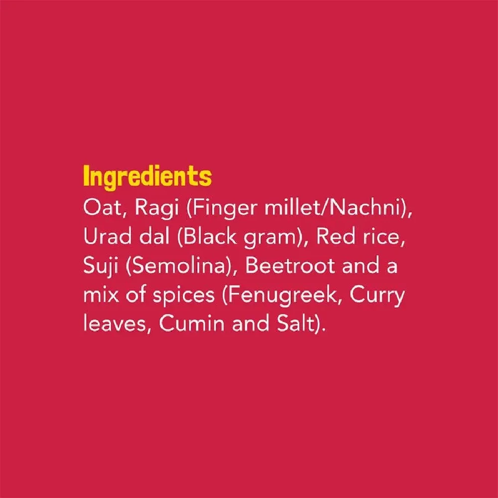 Slurrp Farm Millet Dosa Mix - Supergrains + Beetroot, 3x150 g-4.webp